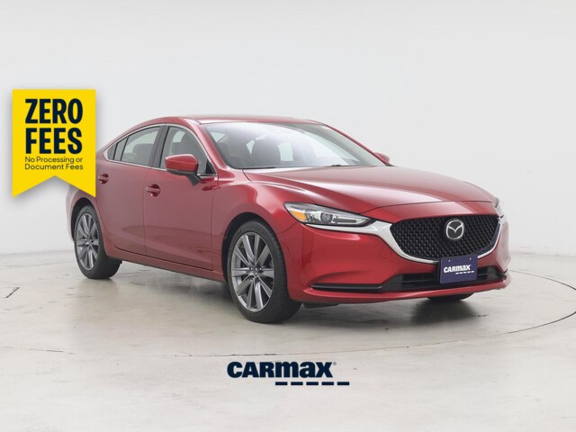 Red 2020 Mazda MAZDA6 Sedan Front-Wheel Drive Automatic