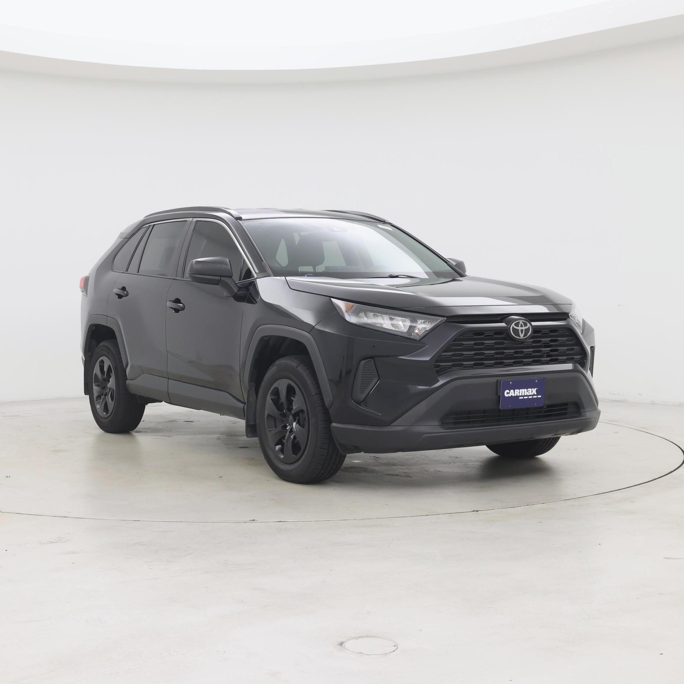 Black 2020 Toyota RAV4 SUV / Crossover Front-Wheel Drive Automatic