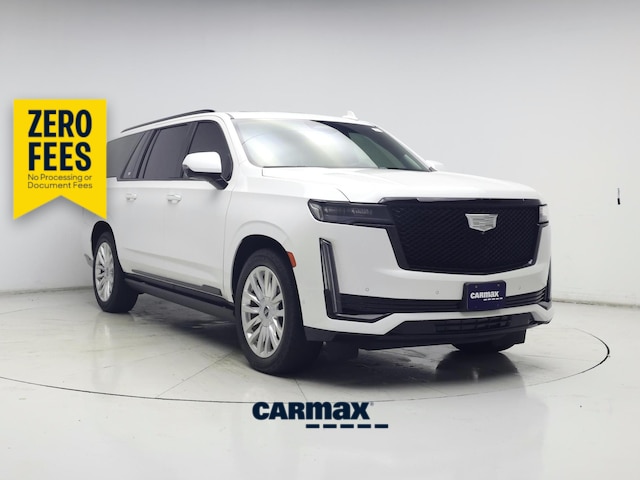 White 2024 Cadillac Escalade ESV SUV / Crossover Four-Wheel Drive Automatic