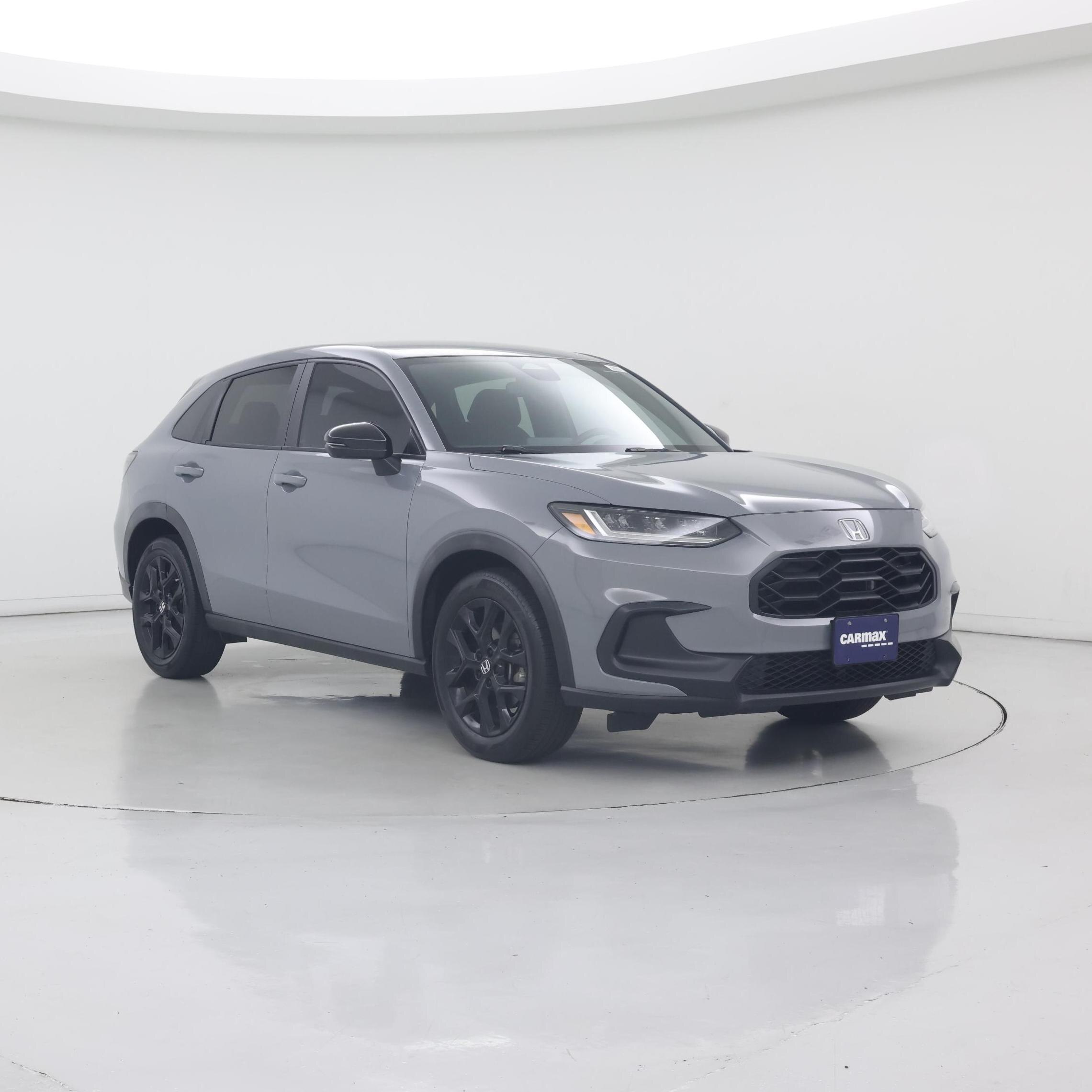 Gray 2024 Honda HR-V SUV / Crossover Front-Wheel Drive Automatic