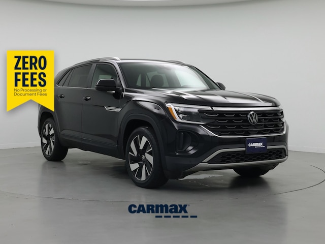 Black 2024 Volkswagen Atlas Cross Sport SUV / Crossover All-Wheel Drive Automatic