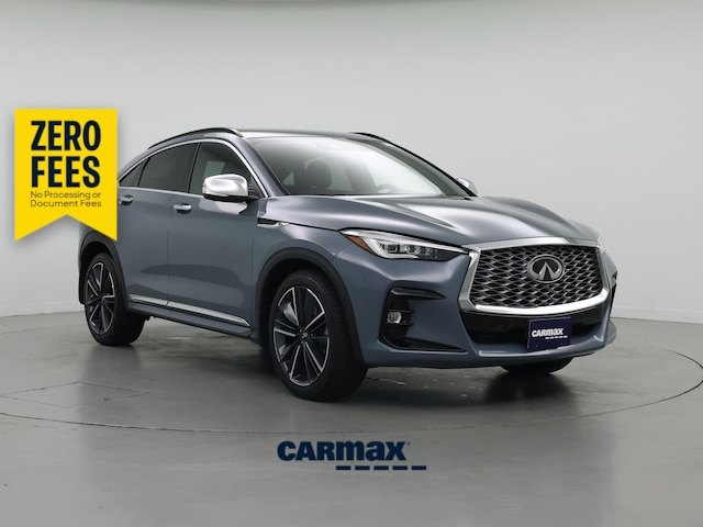 Gray 2025 INFINITI QX55 SUV / Crossover All-Wheel Drive Automatic
