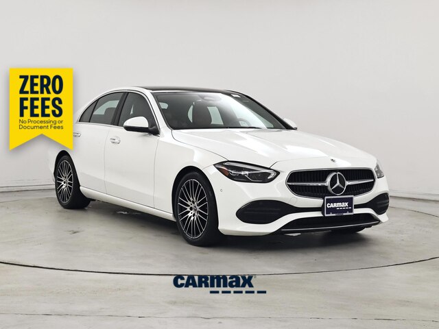 White 2023 Mercedes-Benz C-Class Sedan All-Wheel Drive Automatic
