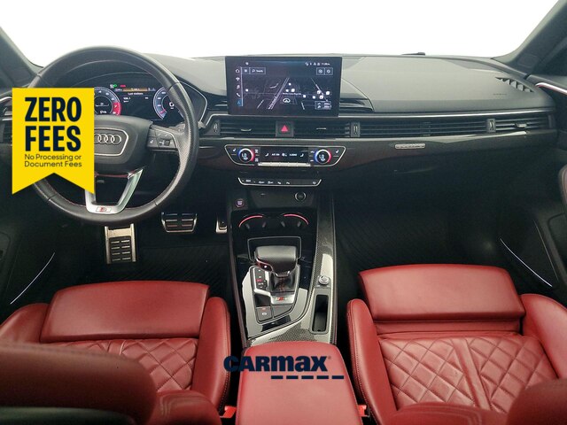Black 2023 Audi S4 Sedan All-Wheel Drive Automatic