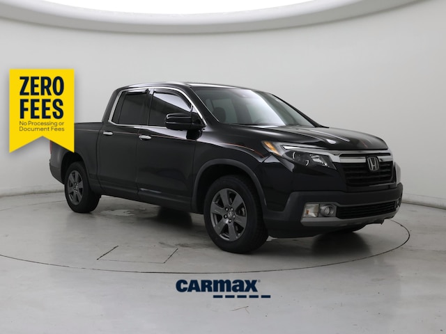 Black 2020 Honda Ridgeline Pickup Truck All-Wheel Drive Automatic