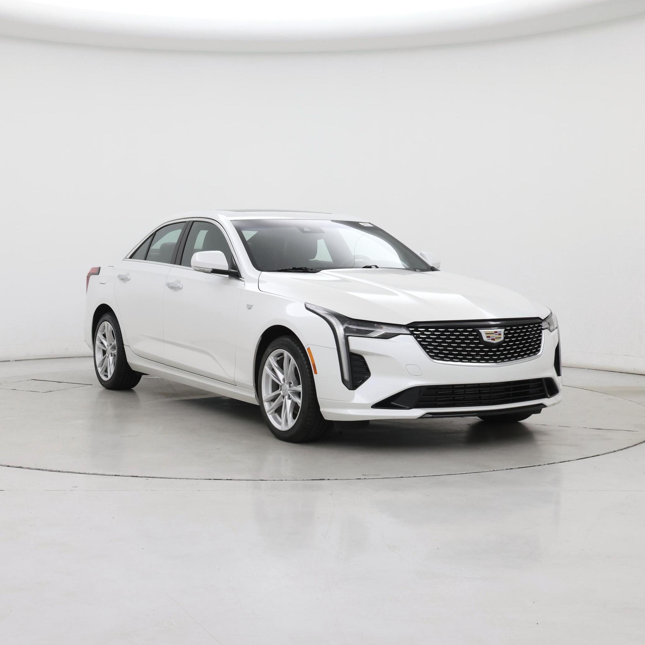 White 2024 Cadillac CT4 Sedan All-Wheel Drive Automatic