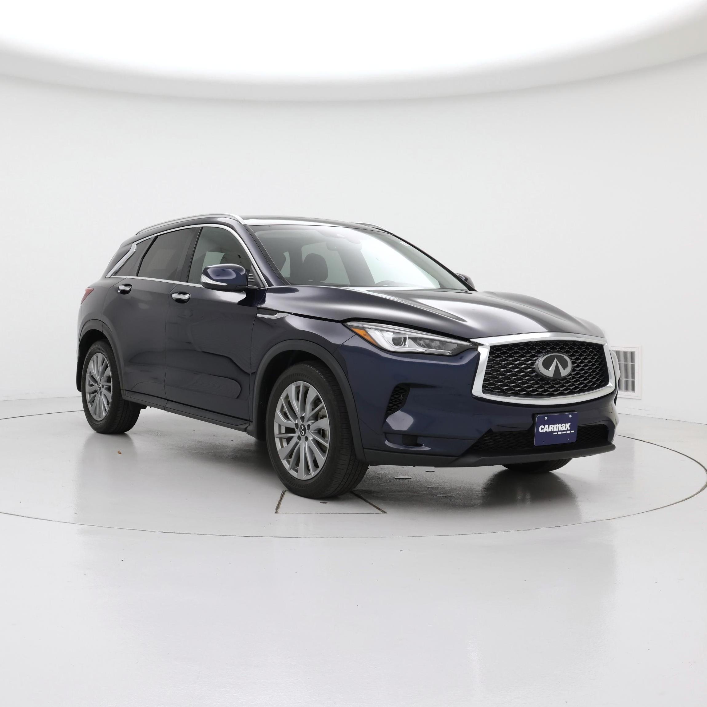 Blue 2023 INFINITI QX50 SUV / Crossover All-Wheel Drive Automatic