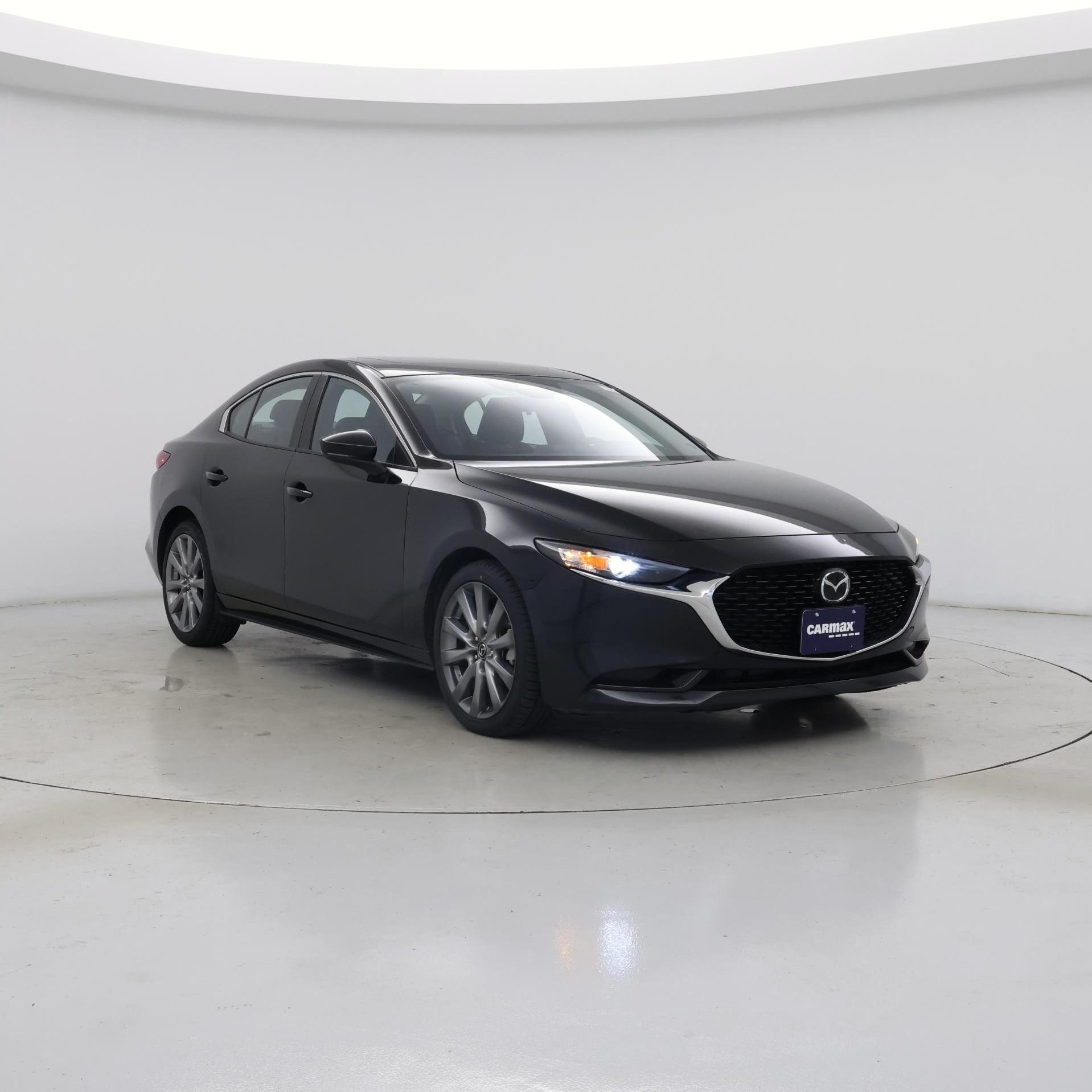 Black 2025 Mazda MAZDA3 Sedan Front-Wheel Drive Automatic