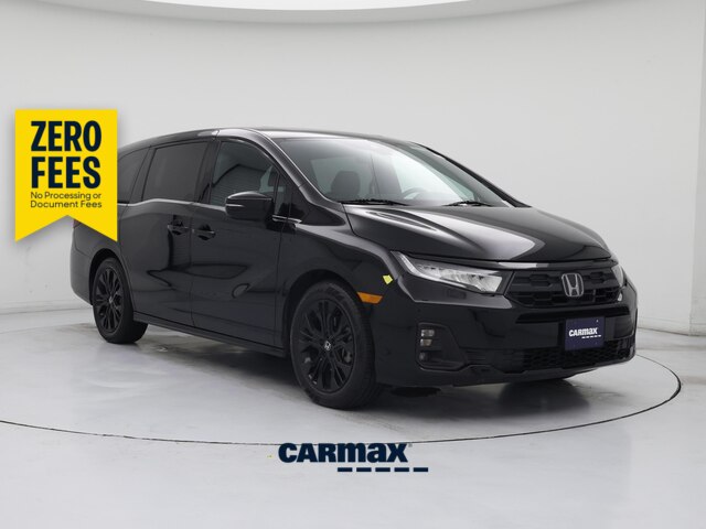 Black 2025 Honda Odyssey Minivan Front-Wheel Drive Automatic