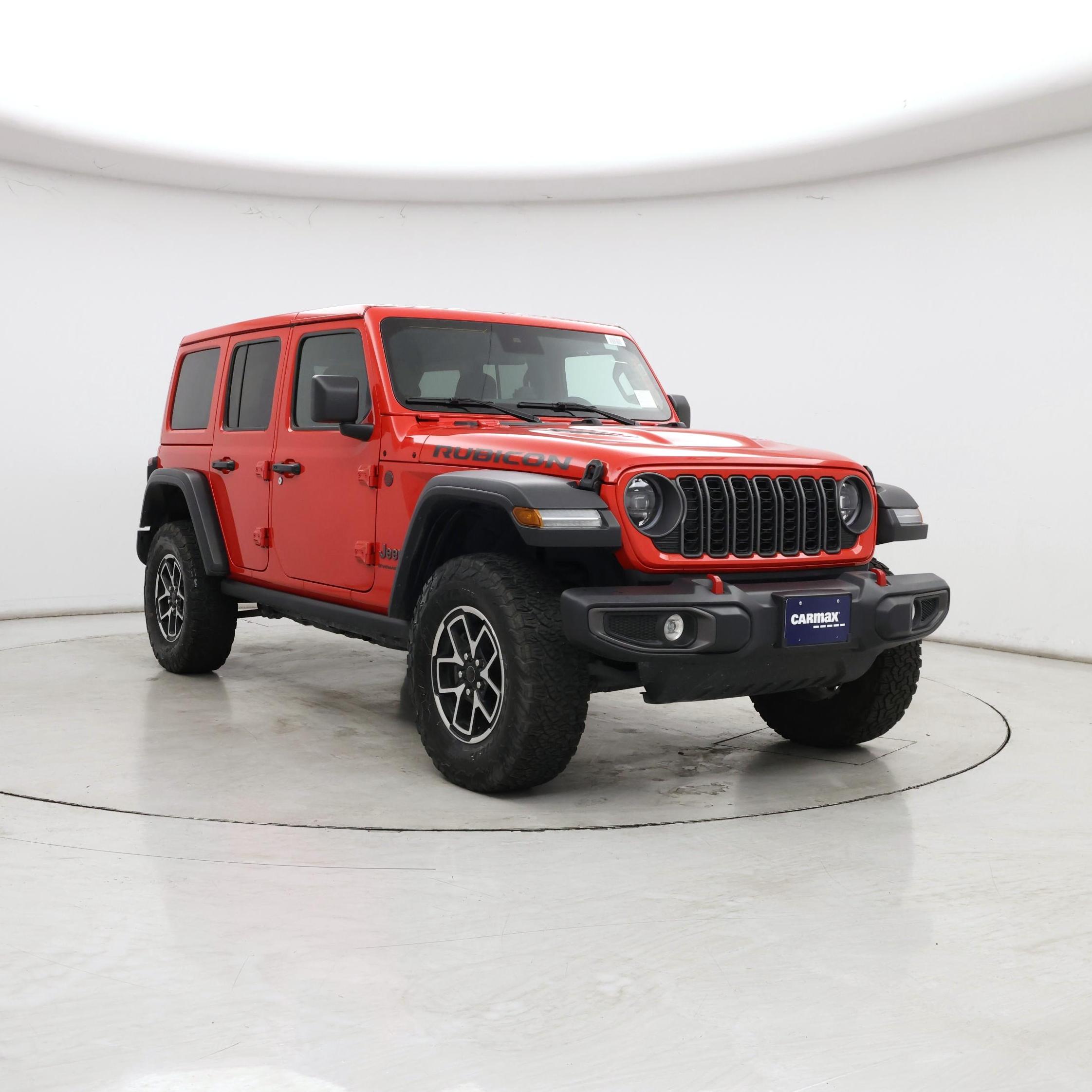Red 2025 Jeep Wrangler SUV / Crossover Four-Wheel Drive Automatic