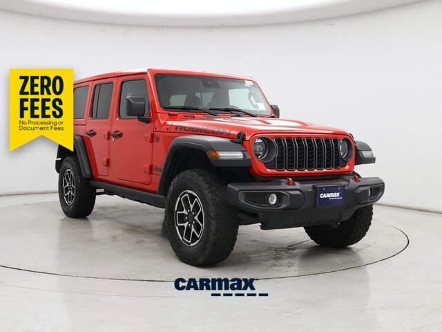 Red 2025 Jeep Wrangler SUV / Crossover Four-Wheel Drive Automatic