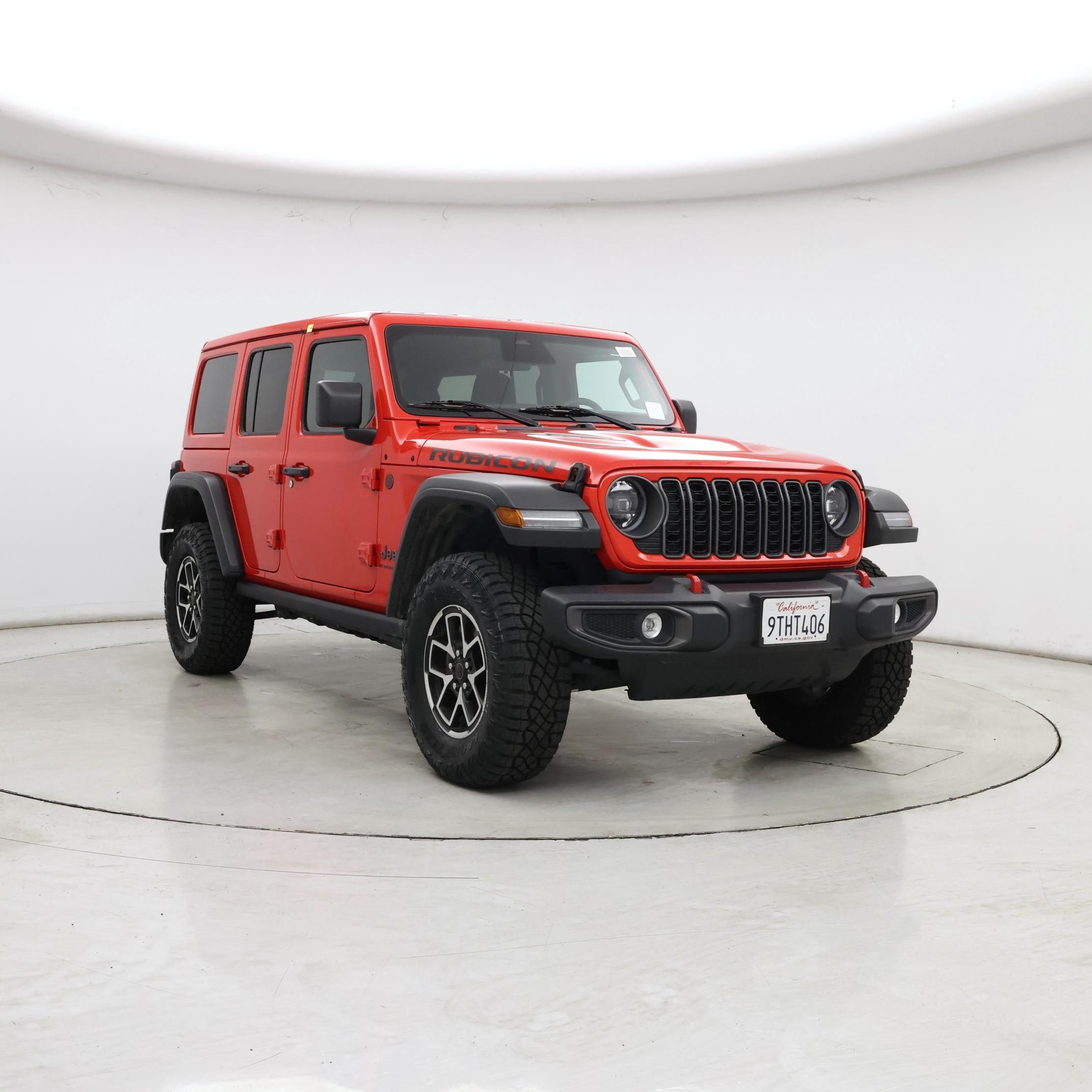 Red 2025 Jeep Wrangler SUV / Crossover Four-Wheel Drive Automatic