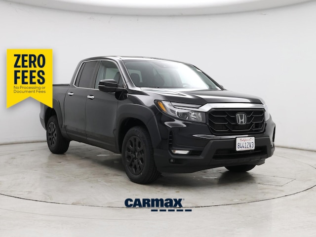 Black 2023 Honda Ridgeline Pickup Truck All-Wheel Drive Automatic