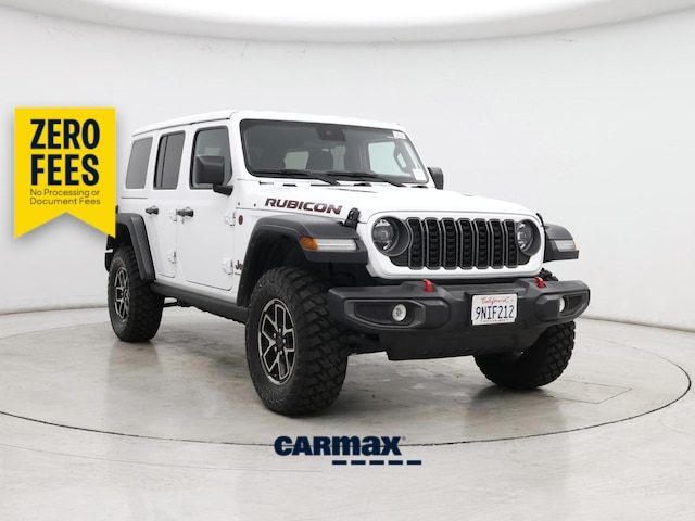 White 2025 Jeep Wrangler SUV / Crossover Four-Wheel Drive Automatic