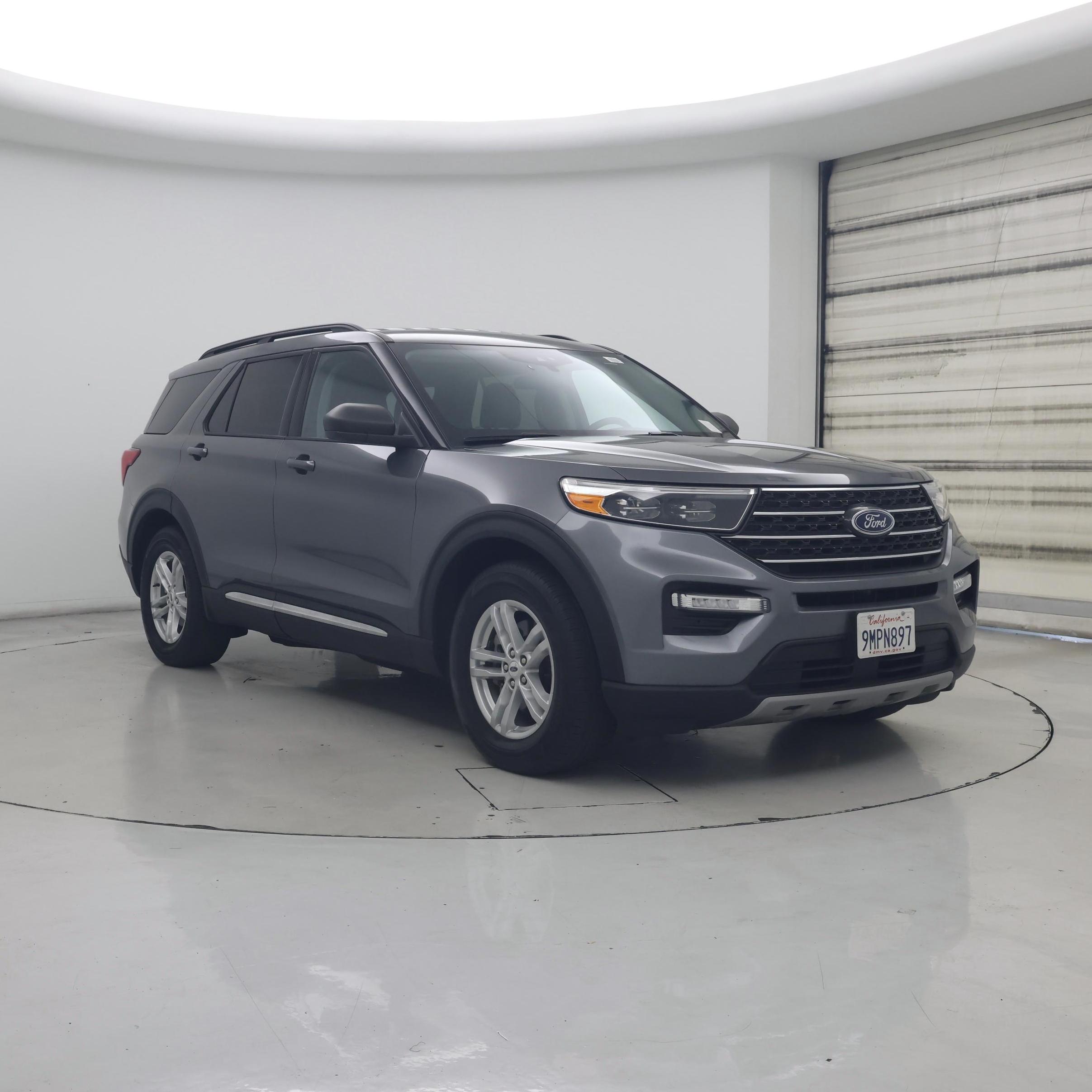 Gray 2023 Ford Explorer SUV / Crossover Rear-Wheel Drive Automatic