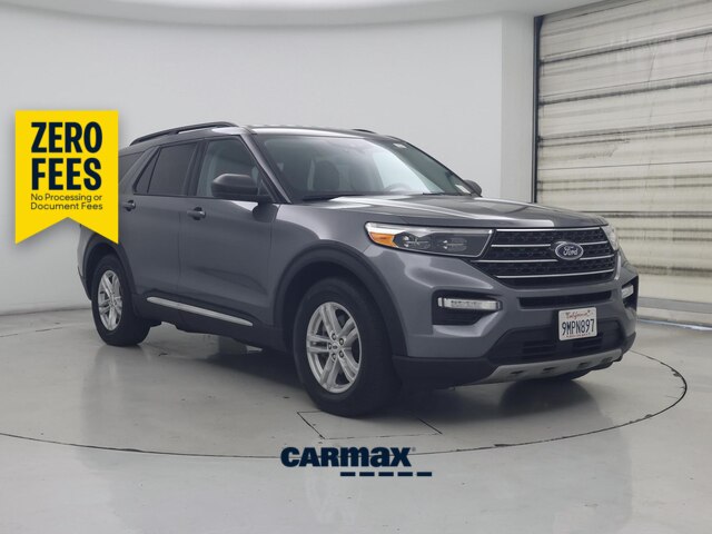 Gray 2023 Ford Explorer SUV / Crossover Rear-Wheel Drive Automatic