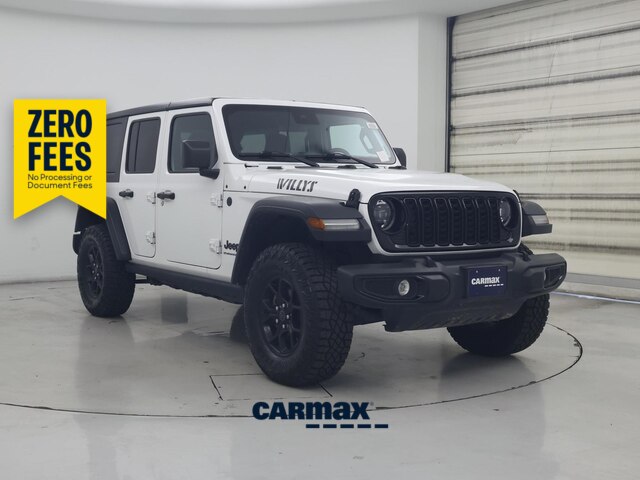 White 2025 Jeep Wrangler SUV / Crossover Four-Wheel Drive Automatic