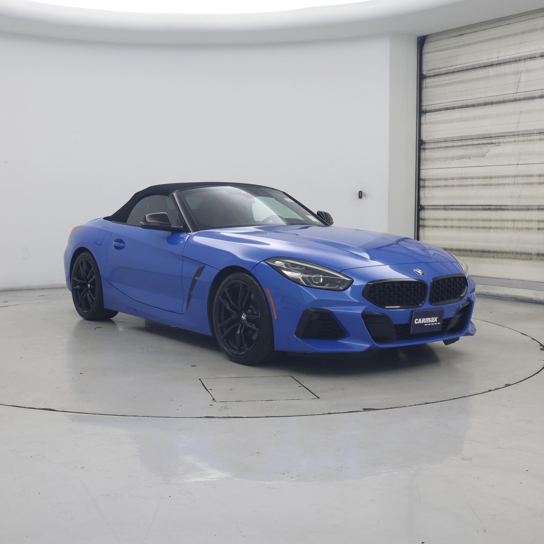 Blue 2022 BMW Z4 Convertible Rear-Wheel Drive Automatic