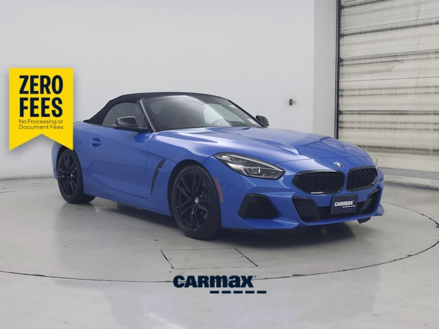 Blue 2022 BMW Z4 Convertible Rear-Wheel Drive Automatic
