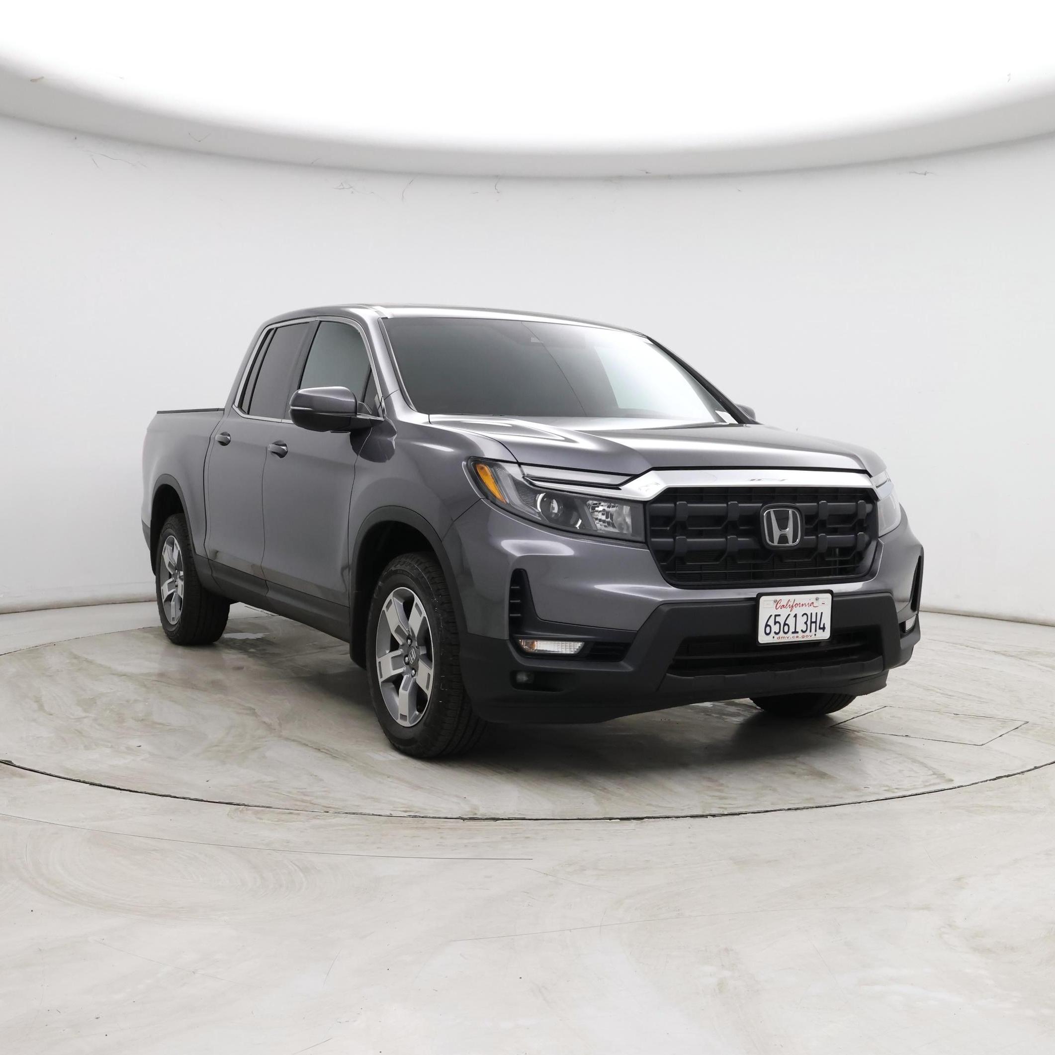 Gray 2025 Honda Ridgeline Pickup Truck All-Wheel Drive Automatic