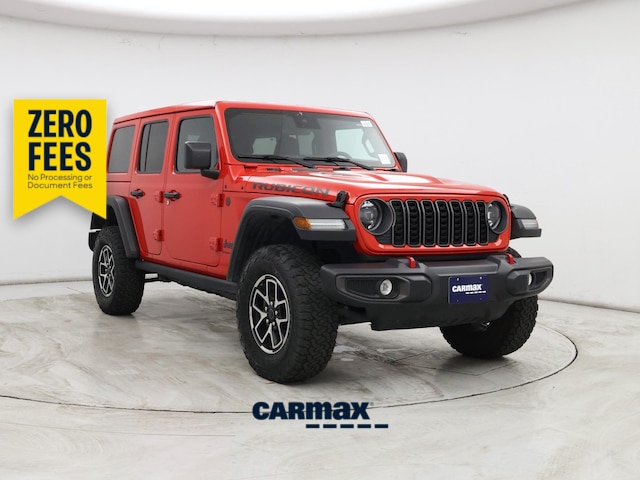 Red 2025 Jeep Wrangler SUV / Crossover Four-Wheel Drive Automatic