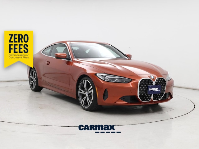 Orange 2024 BMW 4 Series Coupe Rear-Wheel Drive Automatic