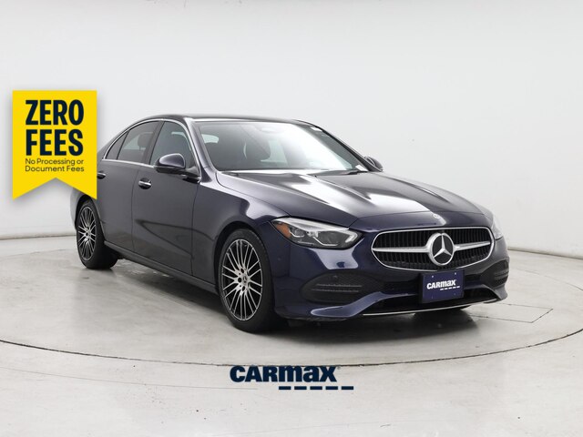 Blue 2022 Mercedes-Benz C-Class Sedan All-Wheel Drive Automatic