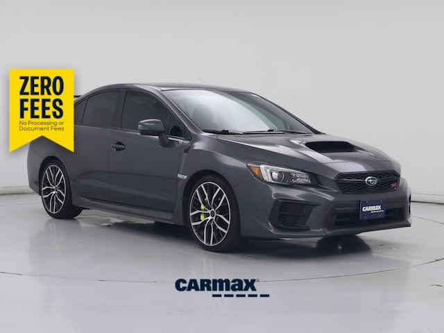 Gray 2021 Subaru WRX STI Sedan All-Wheel Drive Manual