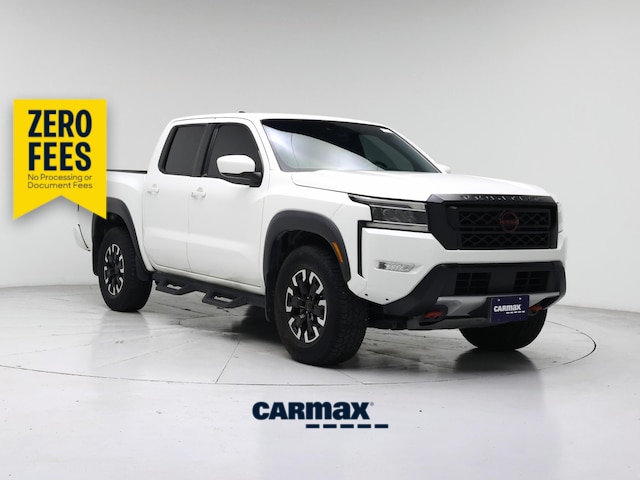 White 2024 Nissan Frontier Pickup Truck Four-Wheel Drive Automatic