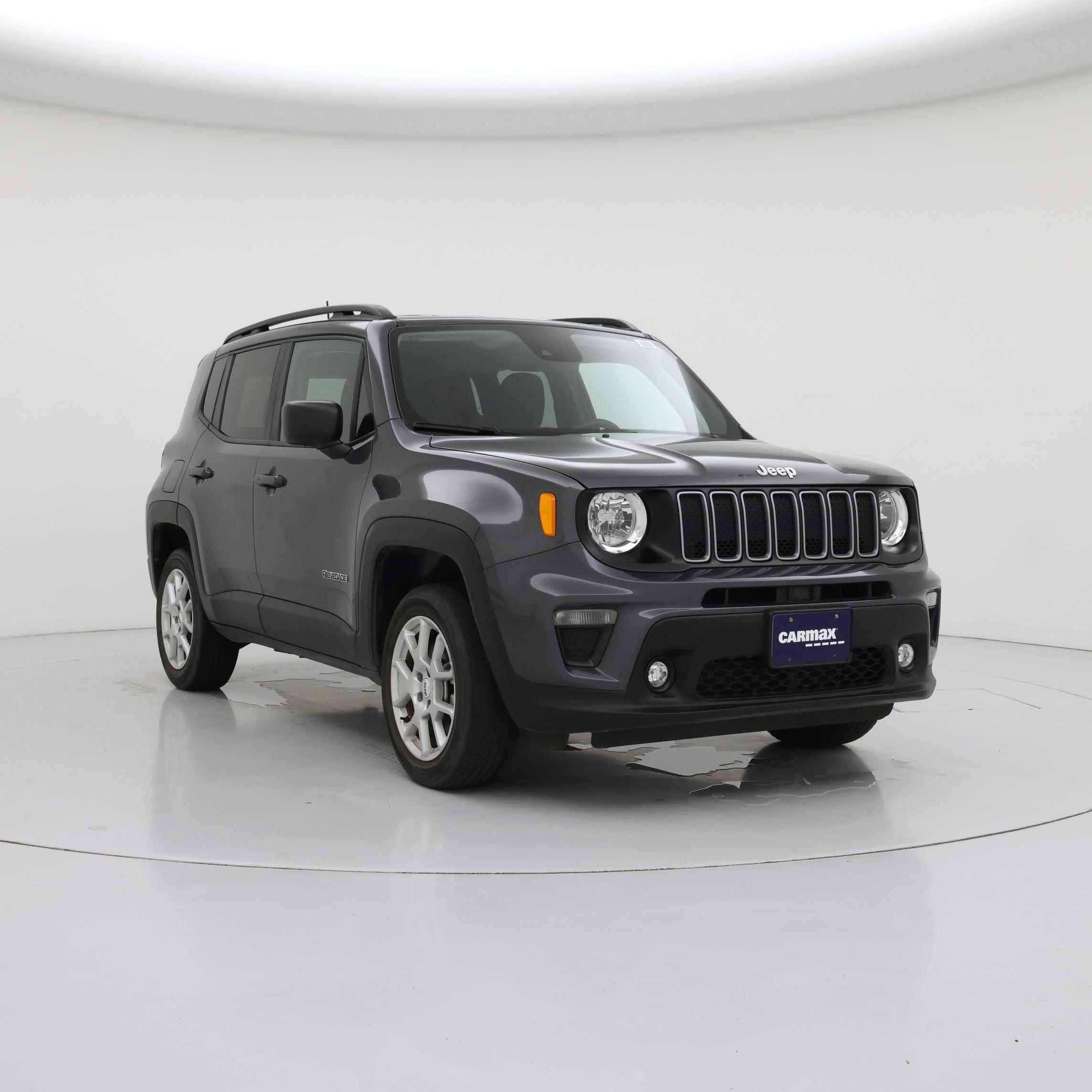Gray 2022 Jeep Renegade SUV / Crossover Four-Wheel Drive Automatic