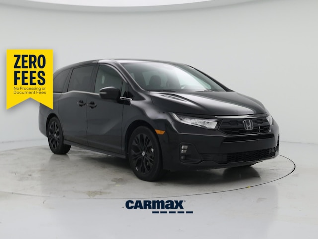 Black 2025 Honda Odyssey Minivan Front-Wheel Drive Automatic