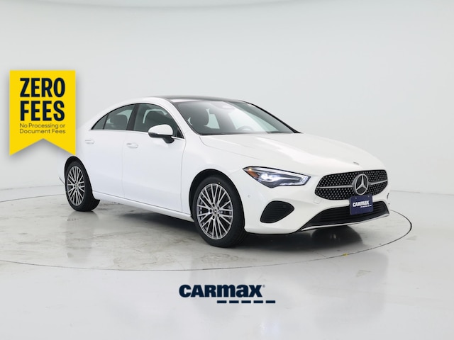 White 2025 Mercedes-Benz CLA Coupe Front-Wheel Drive Automatic