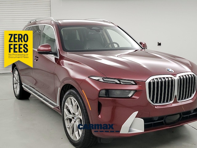 Red (Burgundy) 2025 BMW X7 SUV / Crossover All-Wheel Drive Automatic