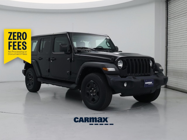Black 2022 Jeep Wrangler SUV / Crossover Four-Wheel Drive Automatic