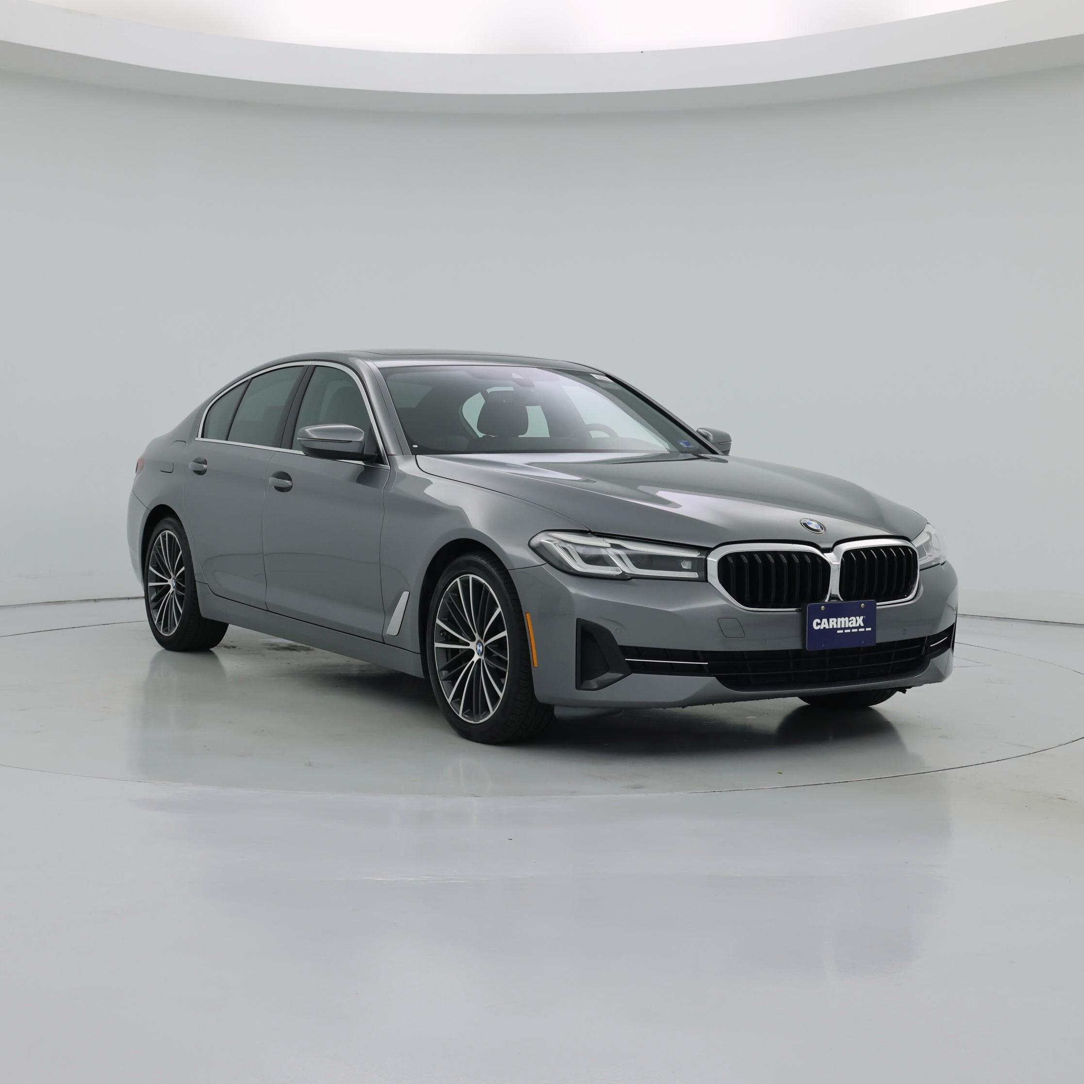 Gray 2023 BMW 5 Series Sedan All-Wheel Drive Automatic