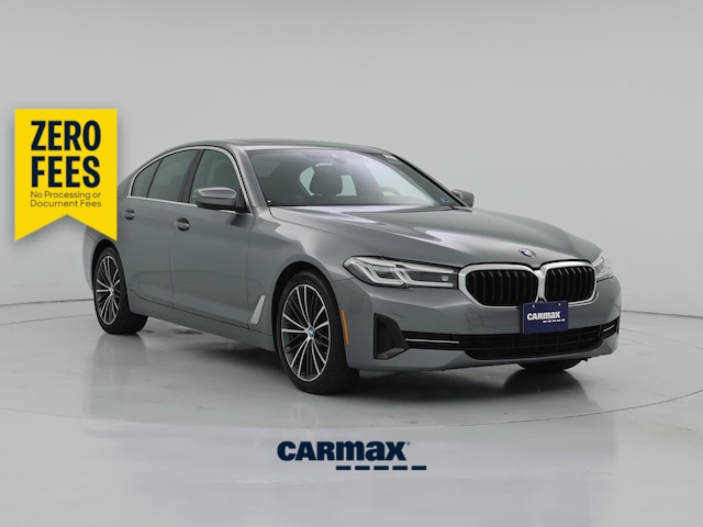 Gray 2023 BMW 5 Series Sedan All-Wheel Drive Automatic