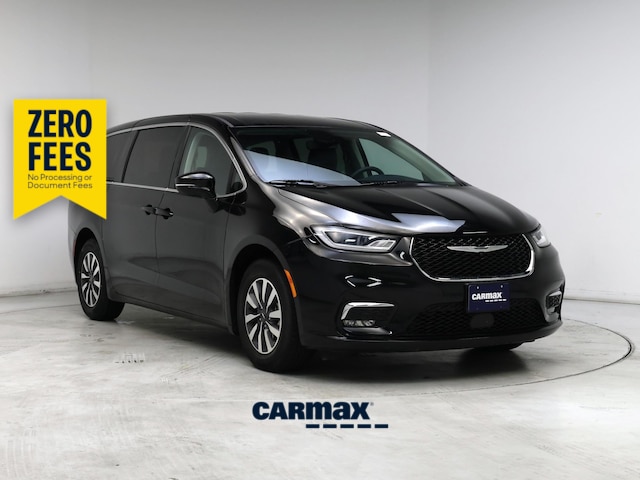 Black 2024 Chrysler Pacifica Hybrid Minivan Front-Wheel Drive Automatic