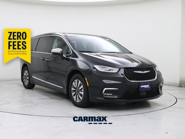 Black 2023 Chrysler Pacifica Hybrid Minivan Front-Wheel Drive Automatic