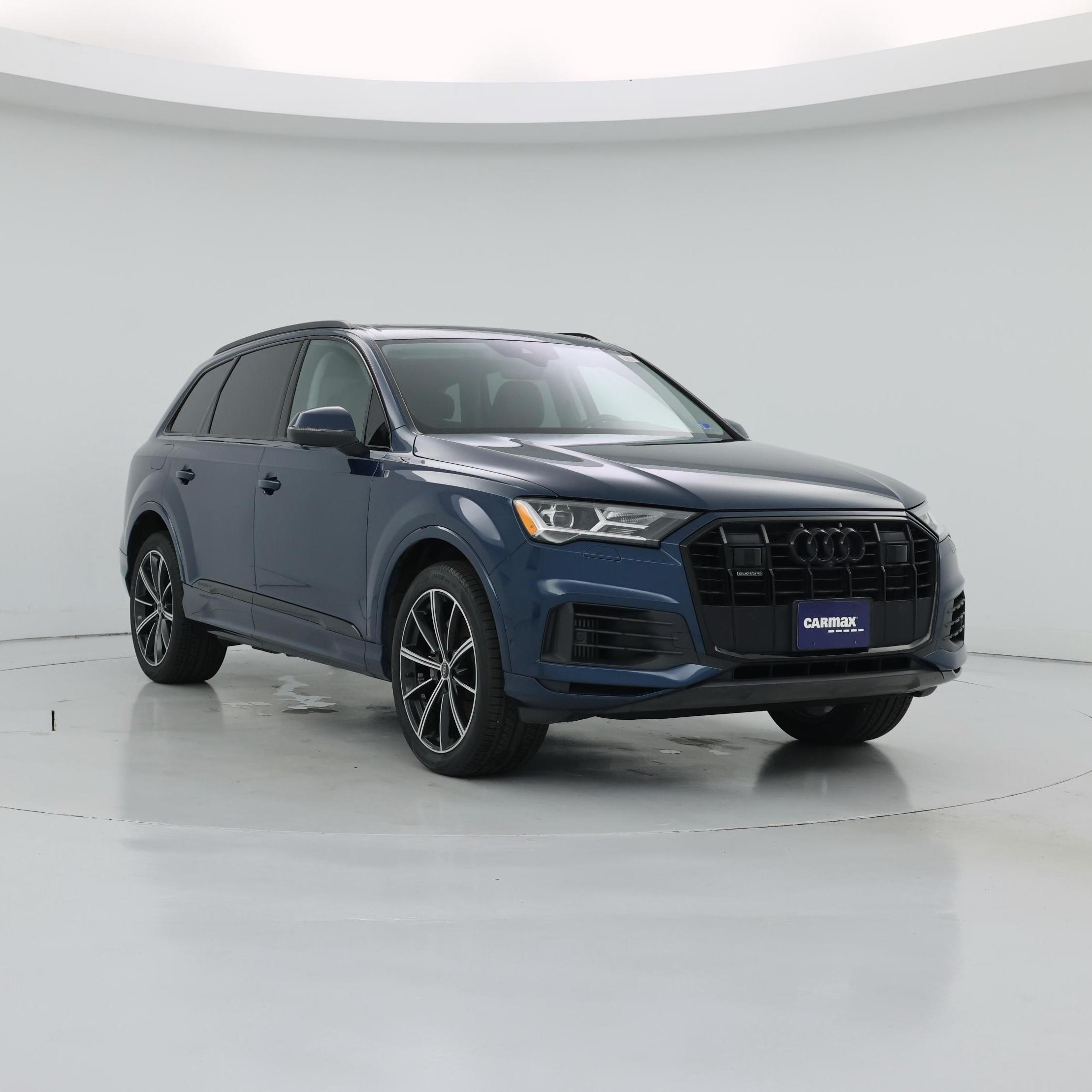 Blue 2021 Audi Q7 SUV / Crossover All-Wheel Drive Automatic