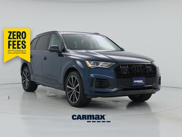 Blue 2021 Audi Q7 SUV / Crossover All-Wheel Drive Automatic