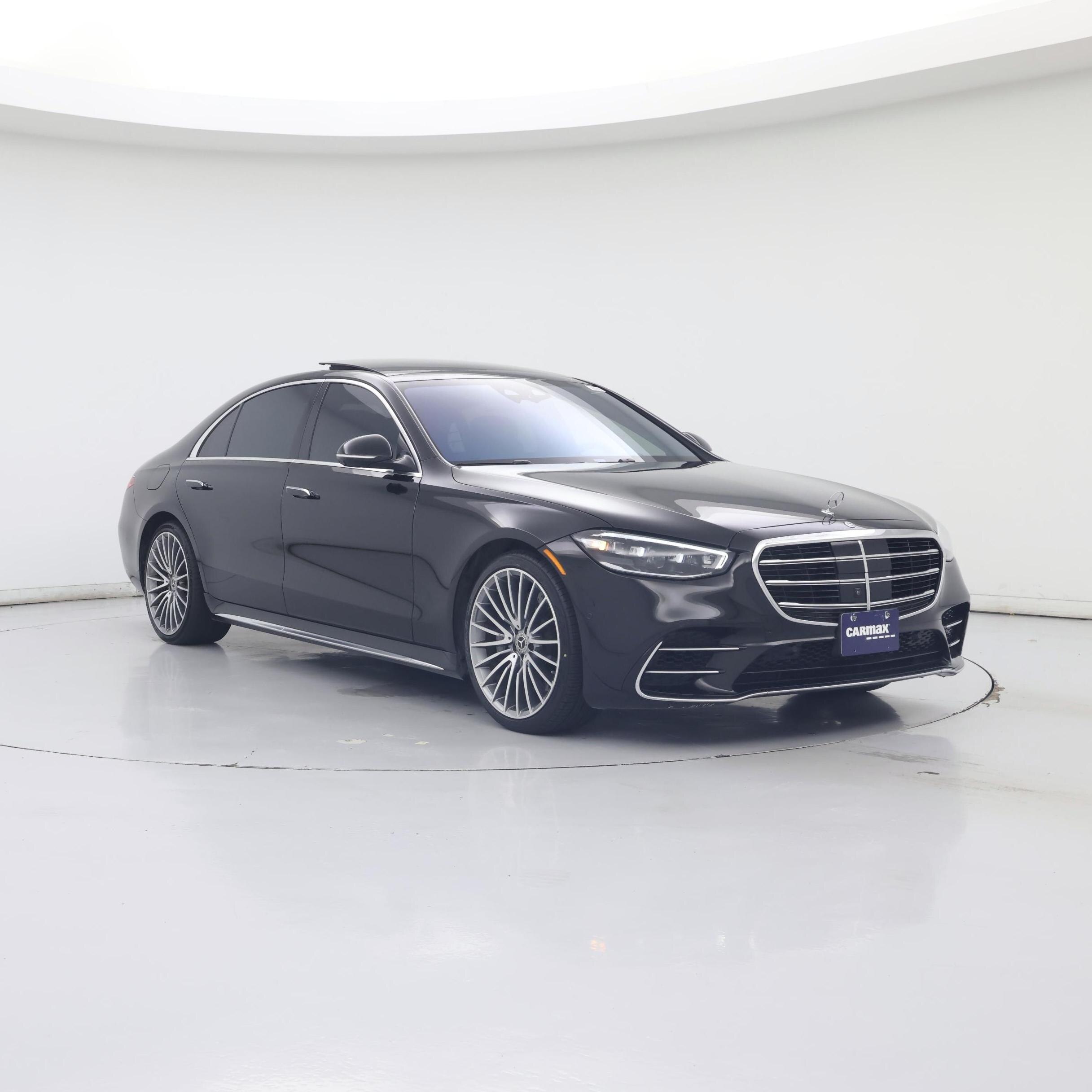 Black 2022 Mercedes-Benz S-Class Sedan All-Wheel Drive Automatic