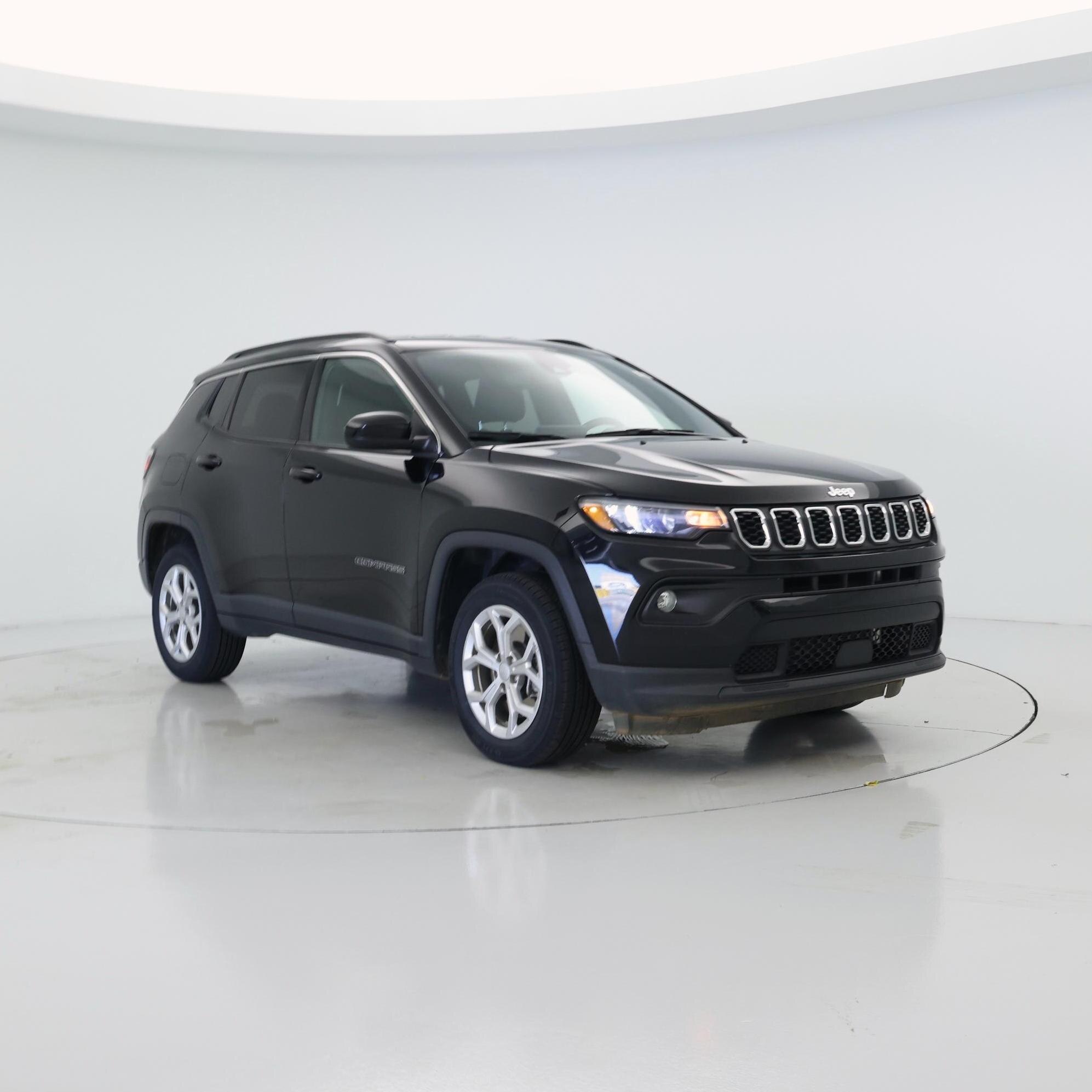 Black 2024 Jeep Compass SUV / Crossover Four-Wheel Drive Automatic