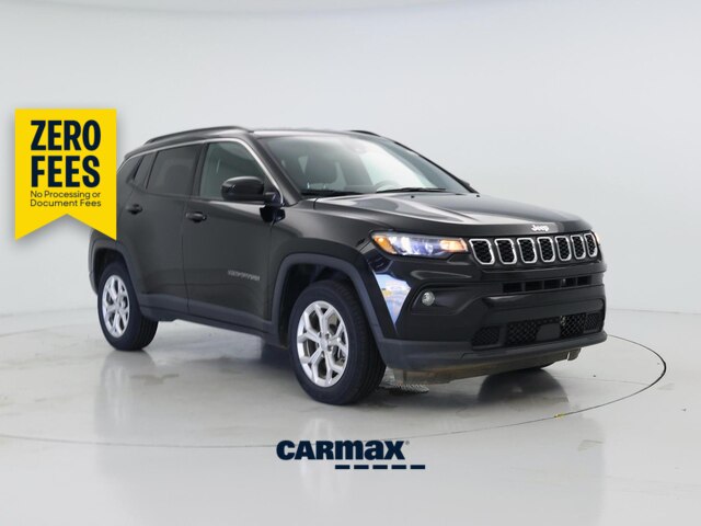 Black 2024 Jeep Compass SUV / Crossover Four-Wheel Drive Automatic