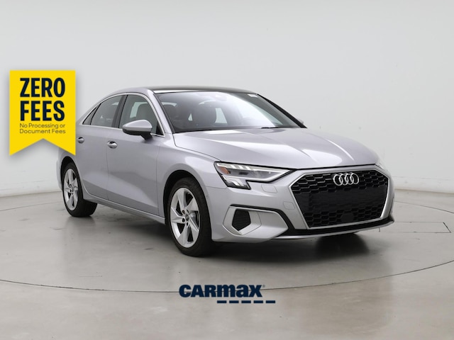 Silver 2024 Audi A3 Sedan Front-Wheel Drive Automatic