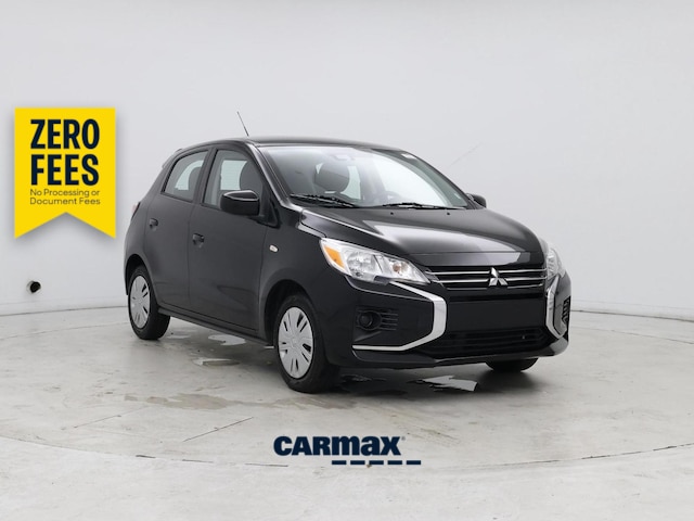 Black 2024 Mitsubishi Mirage Hatchback Front-Wheel Drive Automatic
