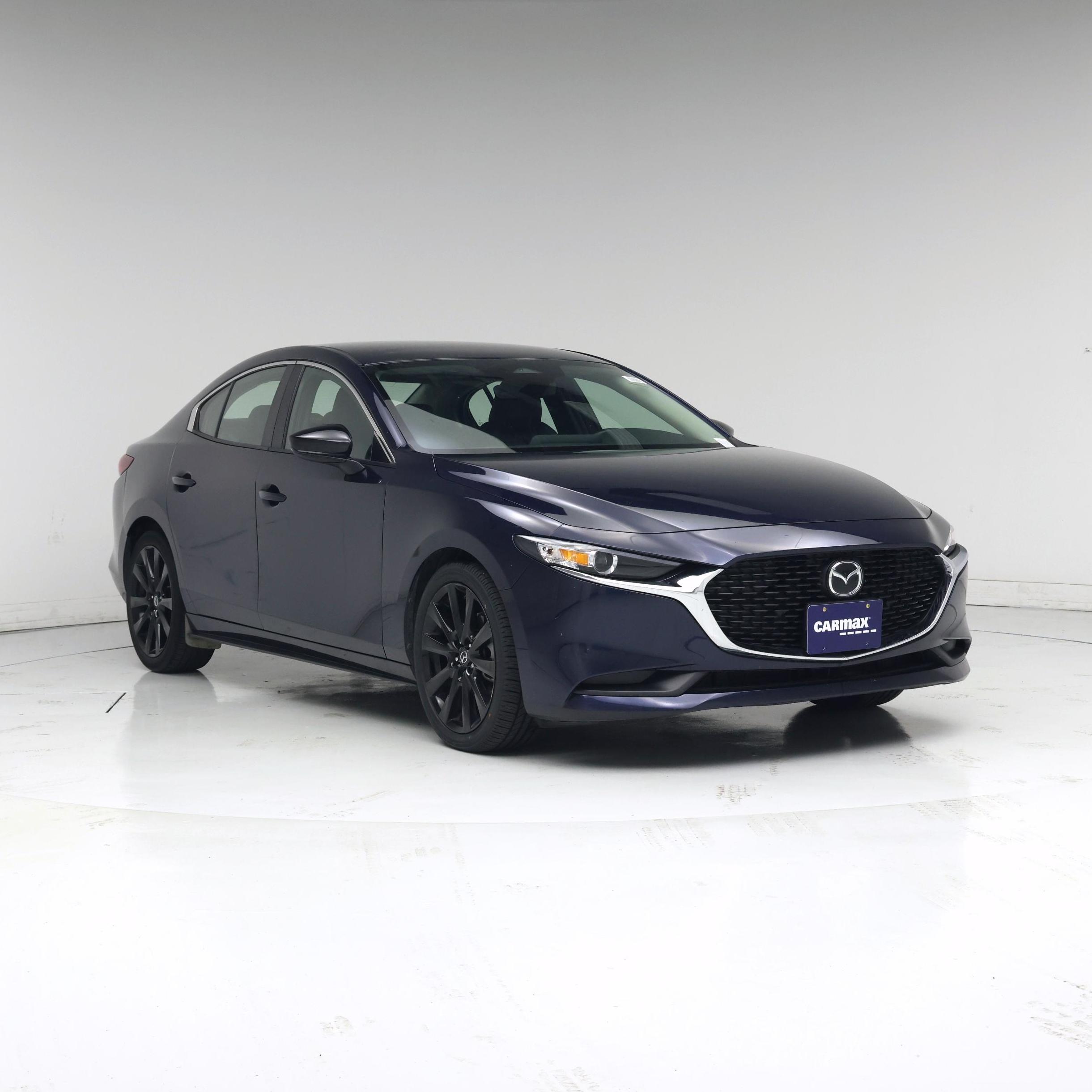 Blue 2024 Mazda MAZDA3 Sedan Front-Wheel Drive Automatic