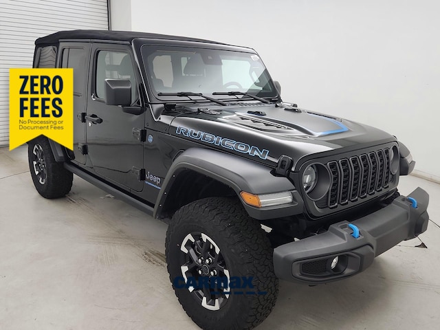Black 2024 Jeep Wrangler 4xe SUV / Crossover Four-Wheel Drive Automatic