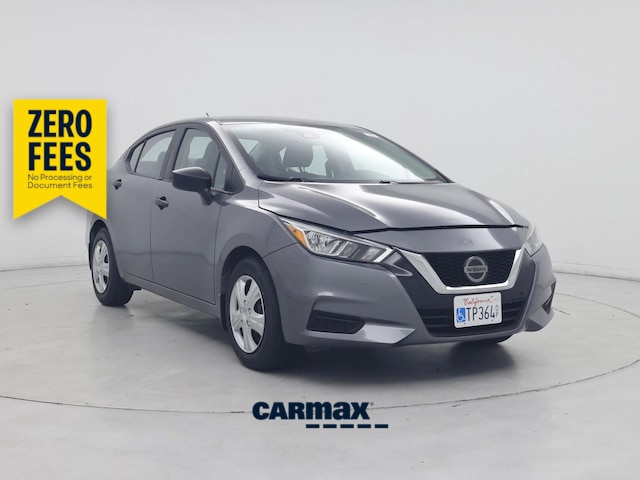 Gray 2020 Nissan Versa Sedan Front-Wheel Drive Manual