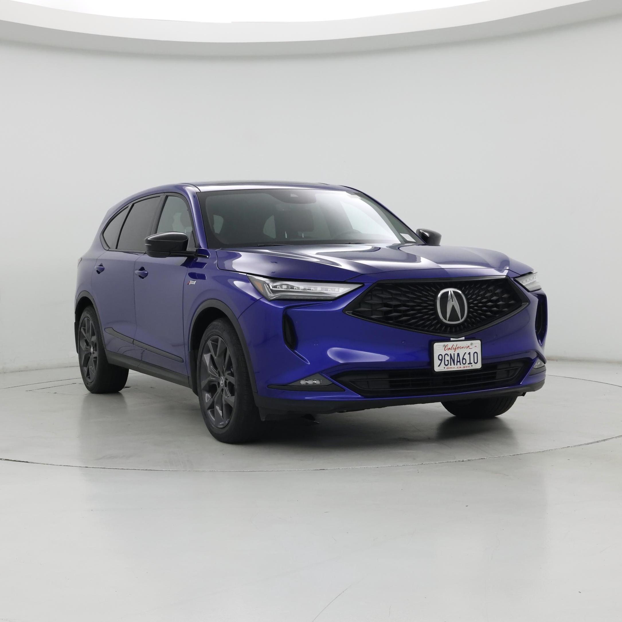 Blue 2023 Acura MDX SUV / Crossover All-Wheel Drive Automatic