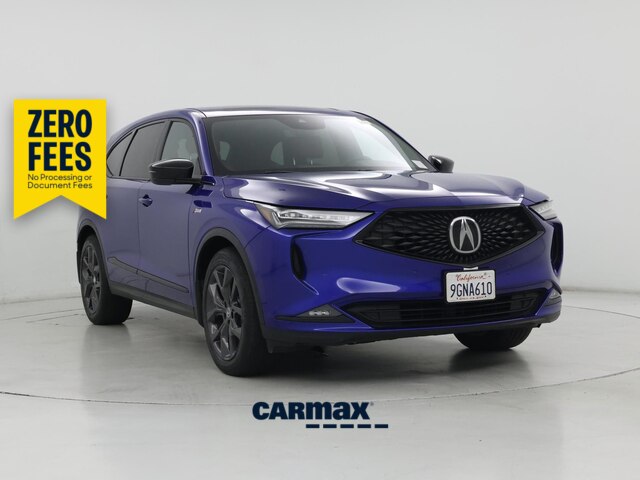 Blue 2023 Acura MDX SUV / Crossover All-Wheel Drive Automatic